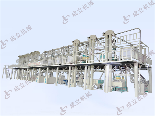 自動(dòng)日產(chǎn)20噸面粉加工設(shè)備生產(chǎn)產(chǎn)線后續(xù)加工效率